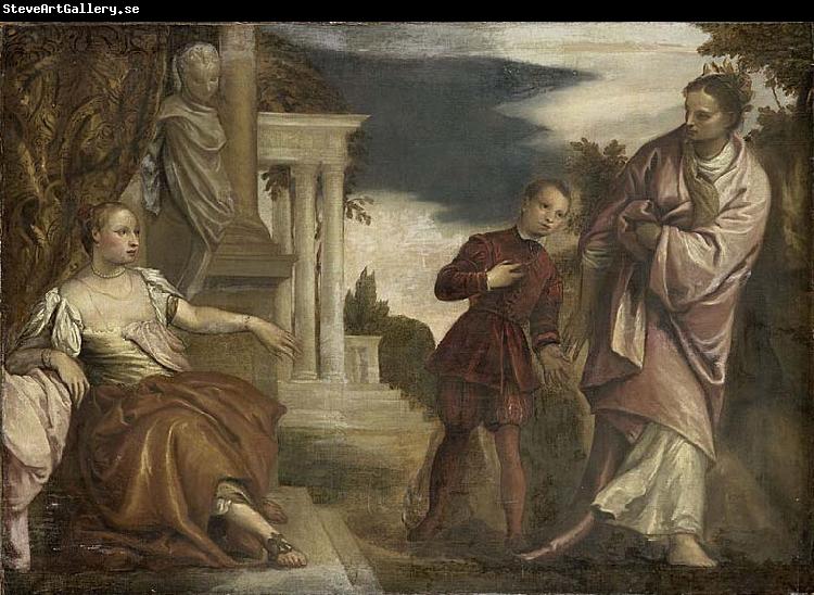 Paolo Veronese De keuze tussen deugd en hartstocht